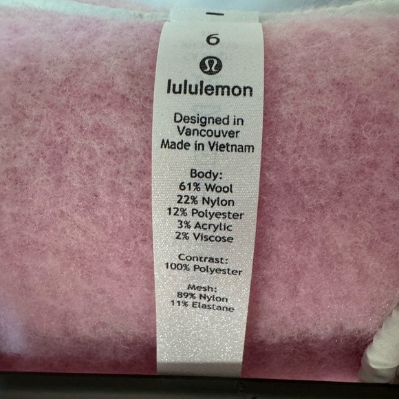 NWT Lululemon Pink So Sherpa Hooded Jacket HPKH - Picture 2 of 7
